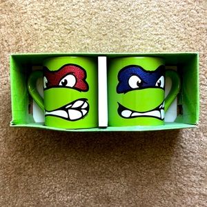 Set of Teenage Mutant Ninja Turtles Ceramic Mugs